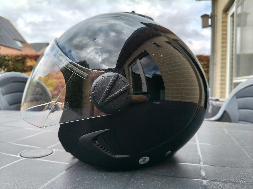 Helm ALT-1 voor gebruik op brommer (maat L), Vélos & Vélomoteurs, Casques de cyclomoteur, Enlèvement, Comme neuf, Large