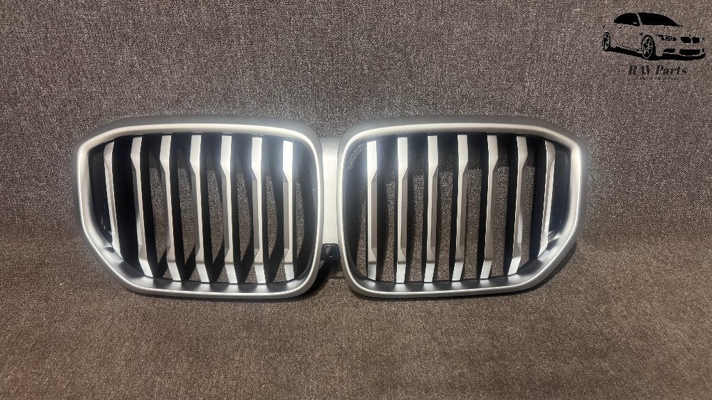 BMW X5 G05 Lci Facelift Voorbumper Grille 5A67CC4, Gebruikt, Voor, Ophalen of Verzenden, Bumper