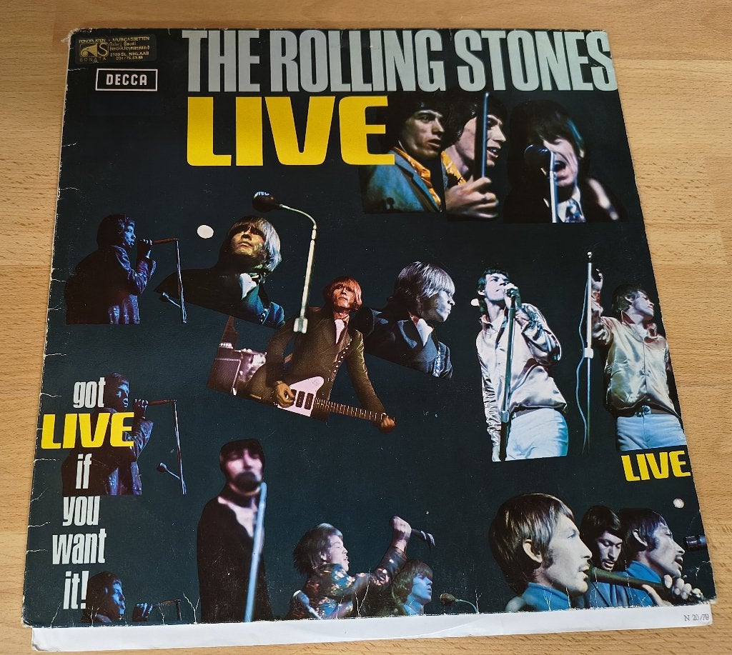The Rolling Stones – Got Live If You Want It!, CD & DVD, Vinyles | Rock, Réédition, Envoi, Utilisé, Rock 'n' roll