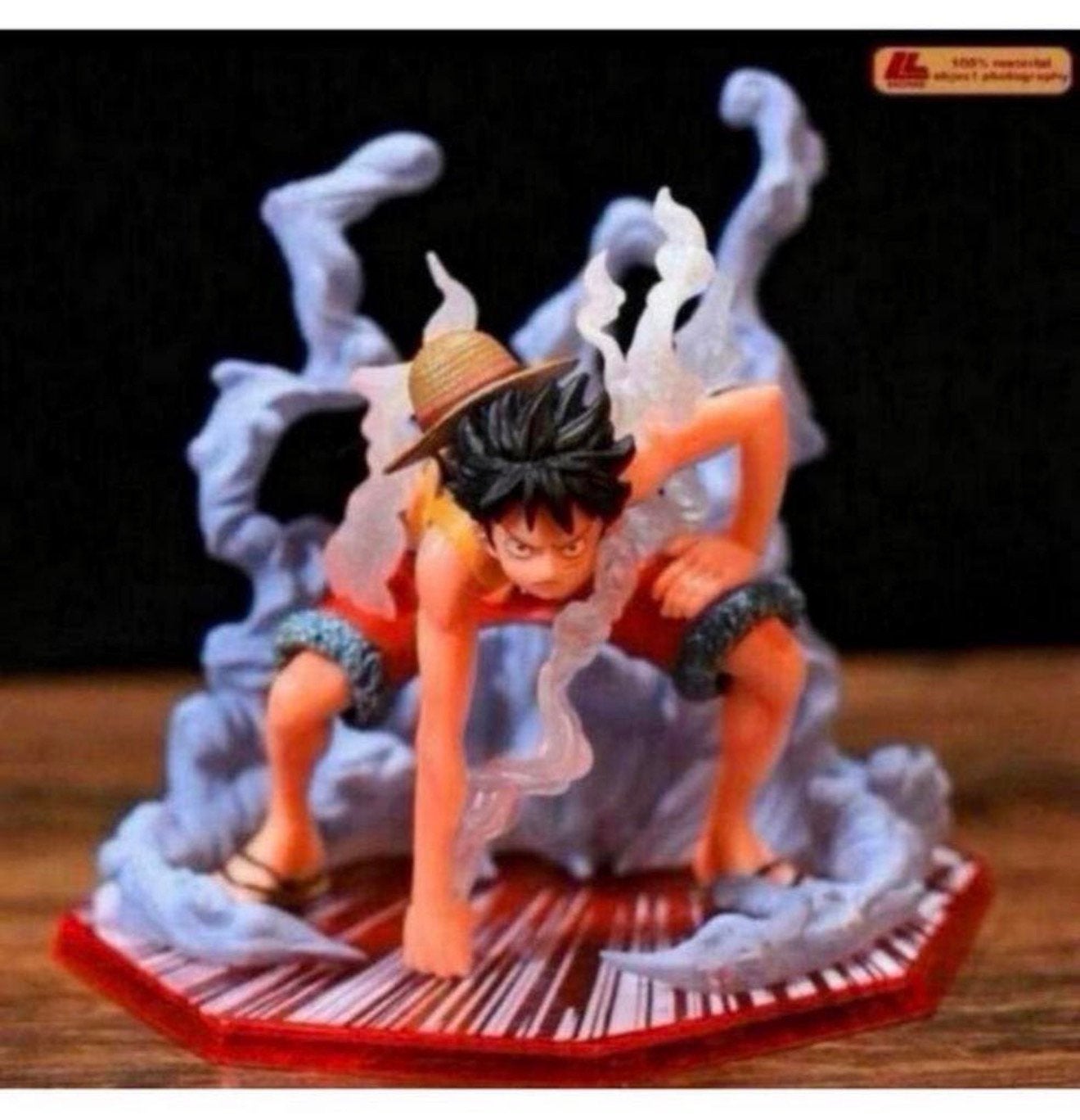 Anime One Piece Monkey D Luffy Gear 2nd Jet Squat Steam, Ophalen of Verzenden, Nieuw