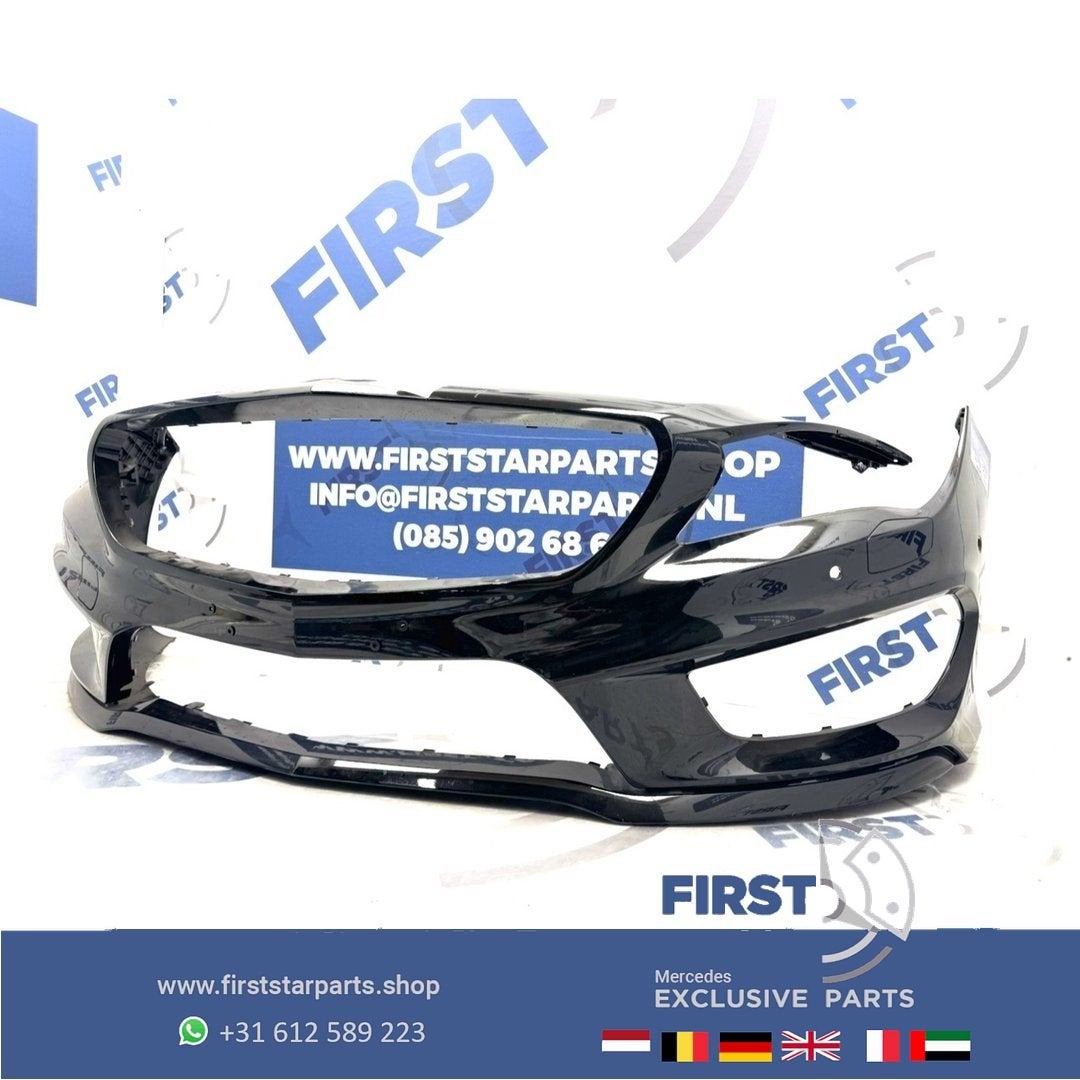CLA45 BUMPER W117 C117 CLA AMG VOORBUMPER A1178850825 ZWART, Gebruikt, -, Voor, Ophalen of Verzenden