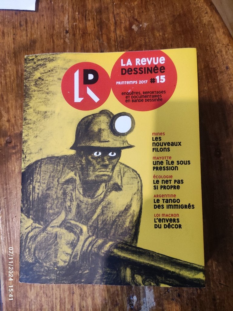 La revue dessinée N 15, Printemps 2017, Enlèvement ou Envoi, 1980 à nos jours, Journal ou Magazine