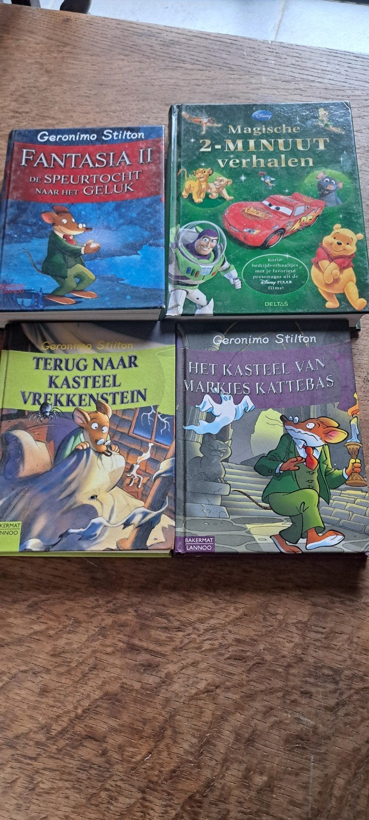 geronimo stilton, Boeken, Ophalen