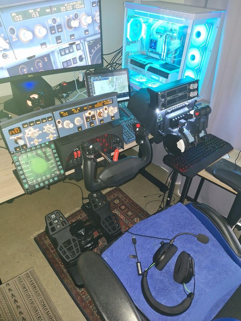 Flightsimulator besturing, Ophalen