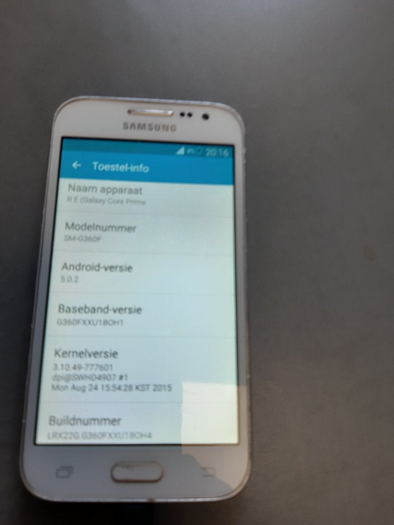 Samsung Smartphone wit, Telecommunicatie, Mobiele telefoons | Samsung, Ophalen, Gebruikt, Wit, Touchscreen