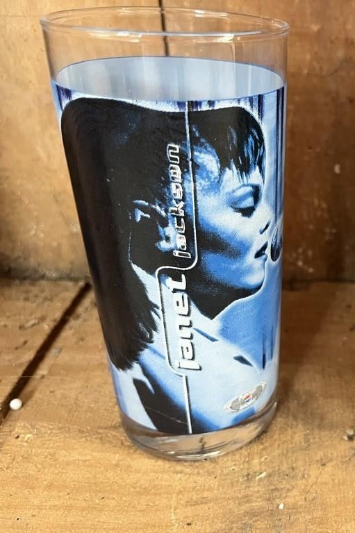 glas Pepsi Music - Janet Jackson, Verzamelen, Ophalen of Verzenden