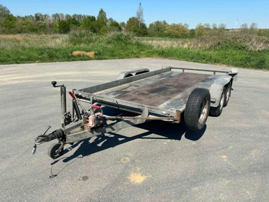 Remorque - Plateau auto Waroquier 2.500 kg, Autos : Divers, Remorques, Enlèvement, Utilisé