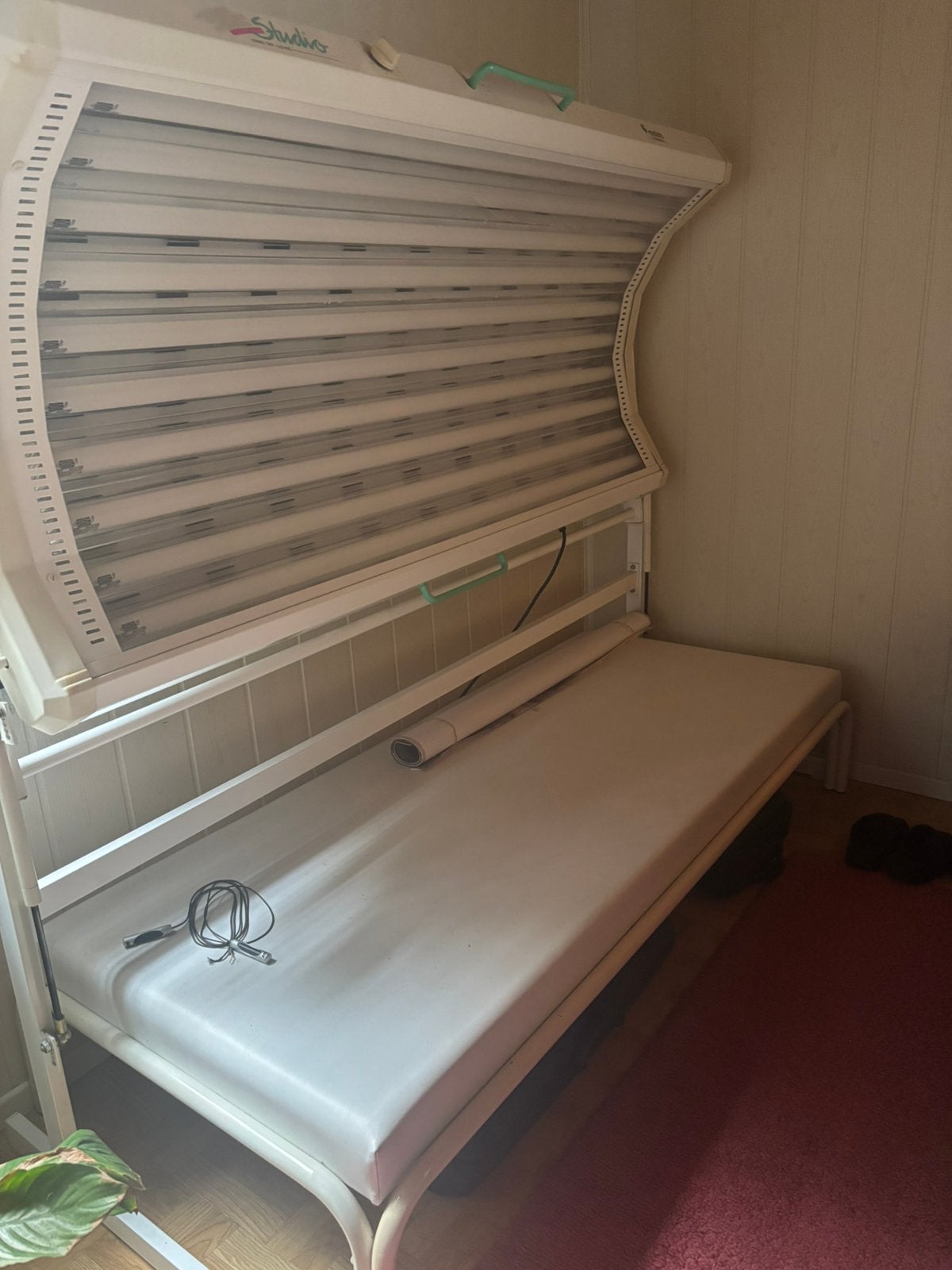 Zonnehemel+bed, Electroménager, Solarium, Banc solaire & Bronzage facial, Enlèvement, Utilisé