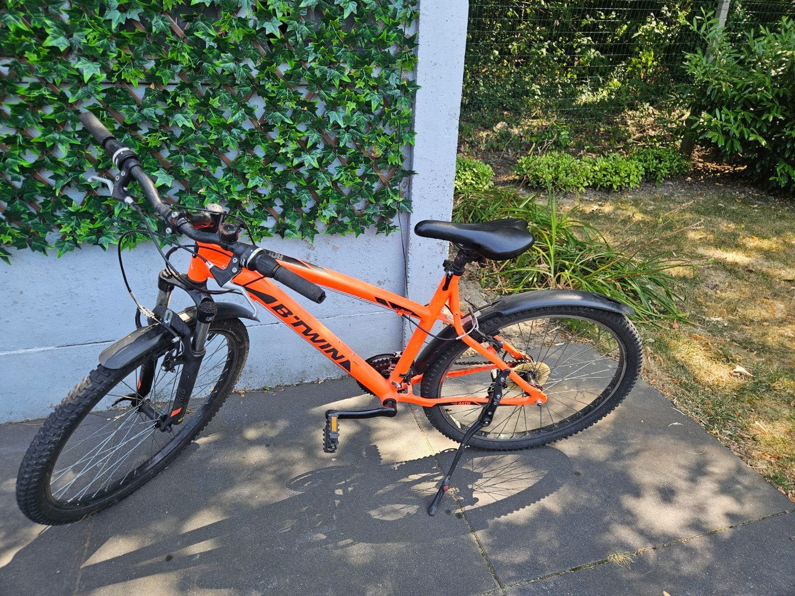 Jongensfiets b-twin, Ophalen