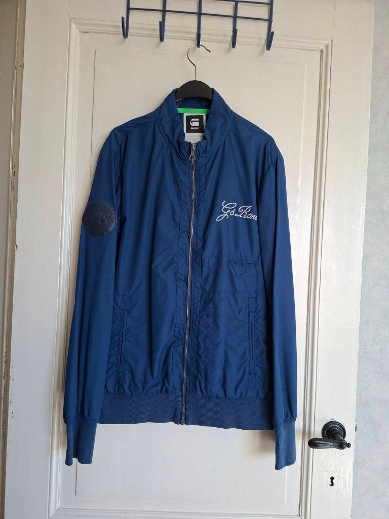 Veste G Star-Raw, Vêtements | Hommes, Comme neuf, Enlèvement, Bleu, Taille 48/50 (M)