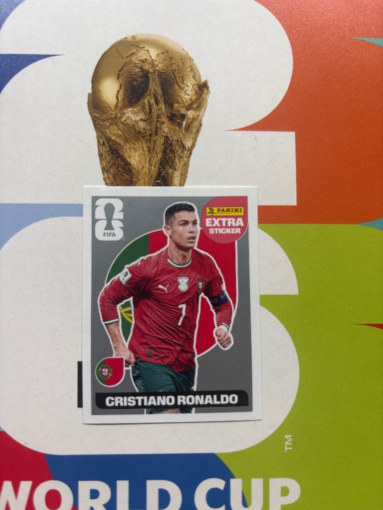 Carte panini Ronaldo silver, Collections, Autocollants, Enlèvement ou Envoi, Neuf, Sport