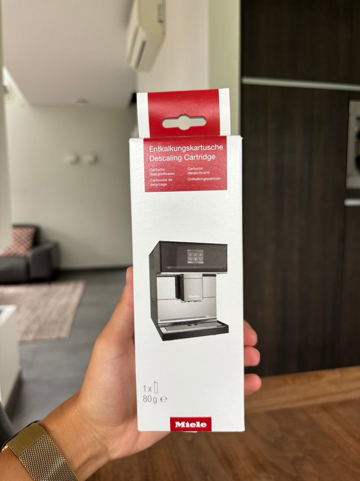 Miele ontkalkingspatroon 80 g – nieuw & ongeopend, Elektronische apparatuur, Koffiemachine-accessoires, Verzenden, Nieuw, Miele