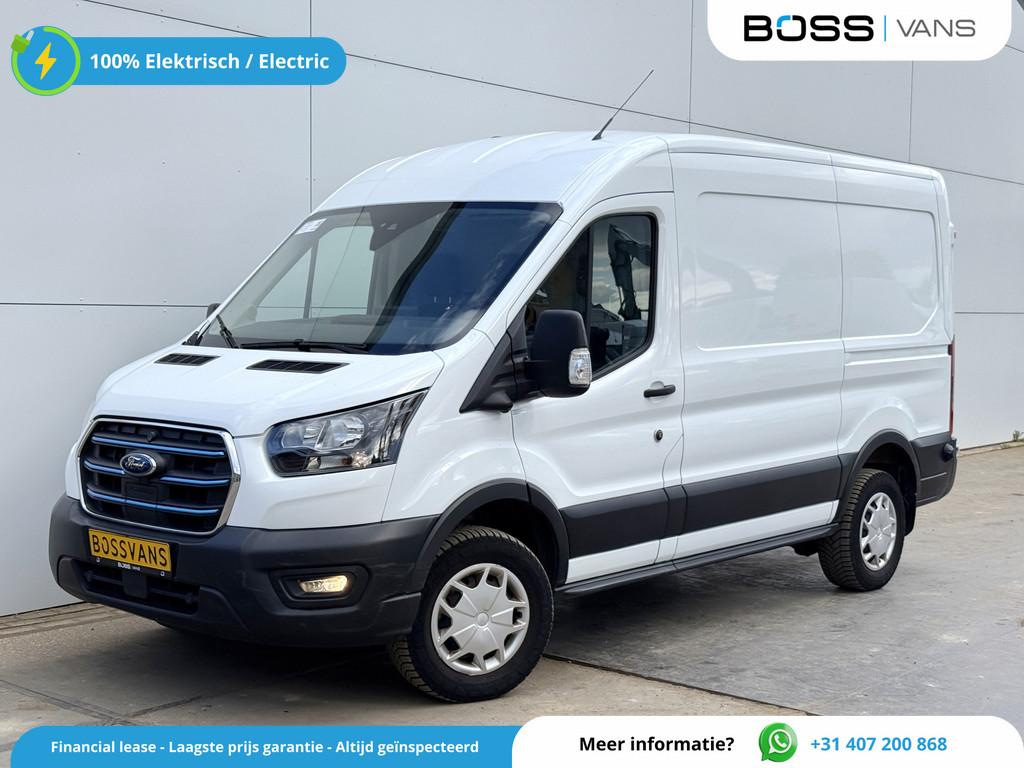 Ford E-Transit 68kWh 184PK L2H2 317km WLTP 95,7% (SOH) BEV S, Achat, 135 kW, 3 places, Noir