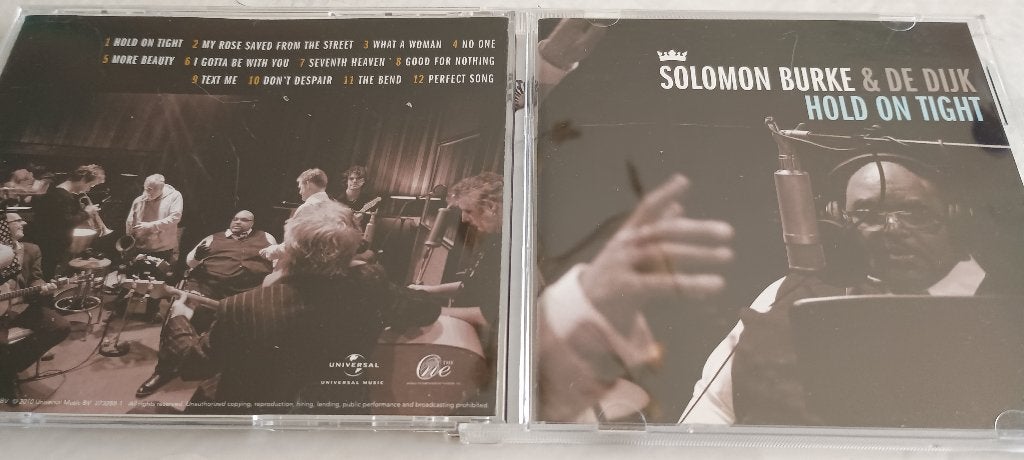 Cd Solomon Burke & De Dijk 2010, Cd's en Dvd's, Ophalen of Verzenden, Zo goed als nieuw, R&B, Album