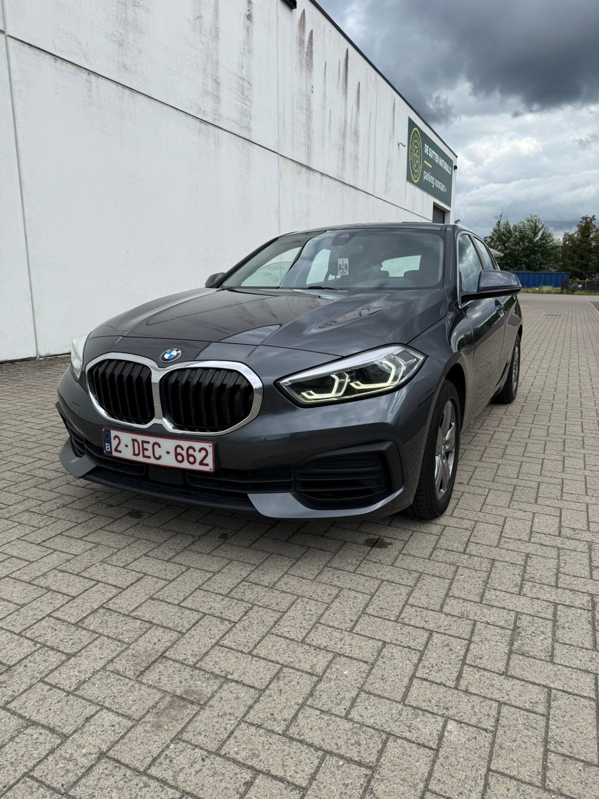Bmw 118i 2020, Auto's, Automaat, Euro 6, Particulier, Zilver of Grijs