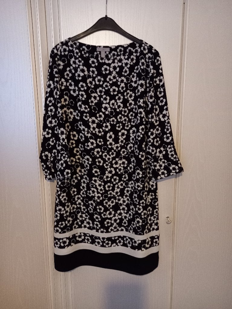 Kleedje, Kleding | Dames, Jurken, H&M, Zwart, Maat 42/44 (L), Ophalen of Verzenden