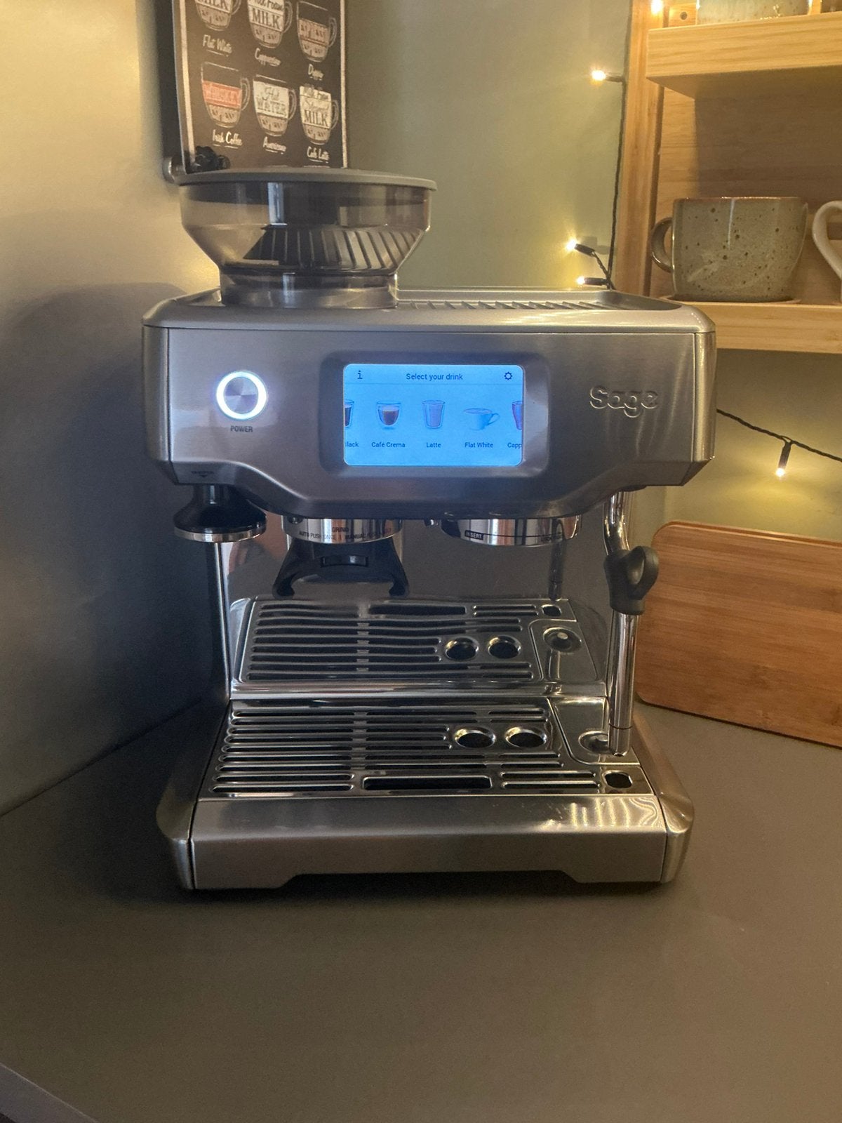 Sage BaristaTouch + garantie + de nombreux accessoires, Electroménager, Cafetières, Machine à espresso, Réservoir d'eau amovible