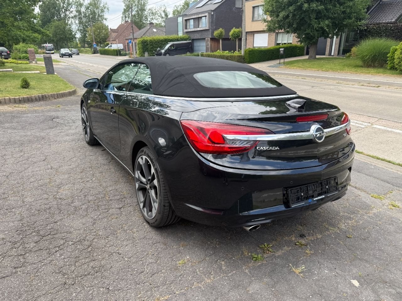 Opel Cascada Innovation ecoFlex (bj 2015), Auto's, Opel, 4 zetels, 4 cilinders, Cabriolet, Zwart