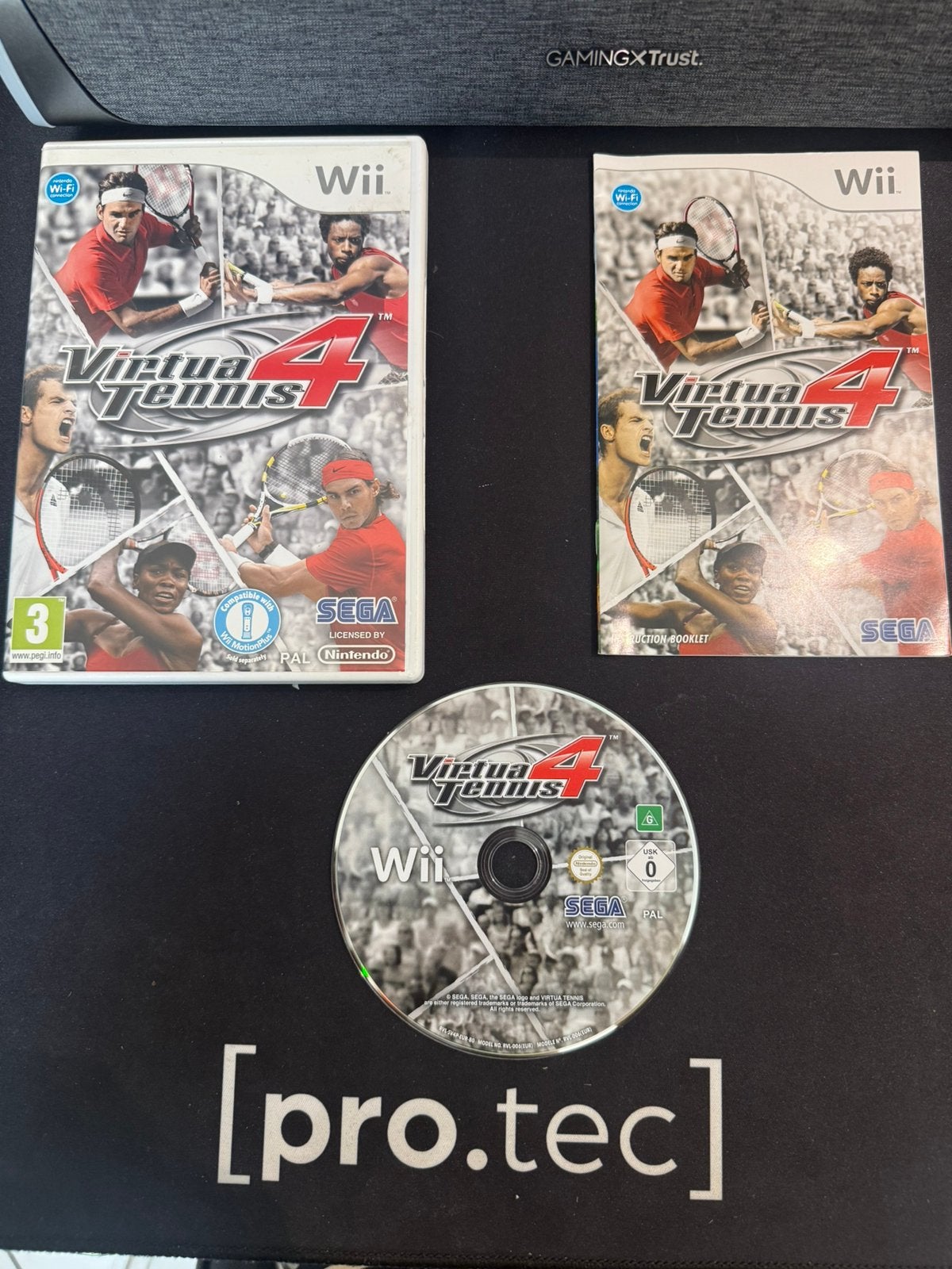 *CIB* Virtua Tennis 4 (voor de Wii), Ophalen, Eén computer, Zo goed als nieuw, Sport