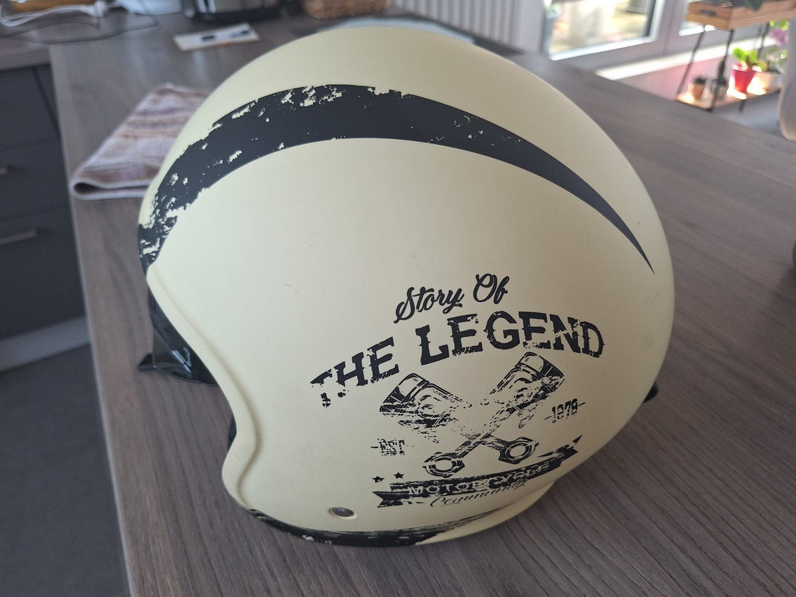 Casque femme, Motos, Enlèvement