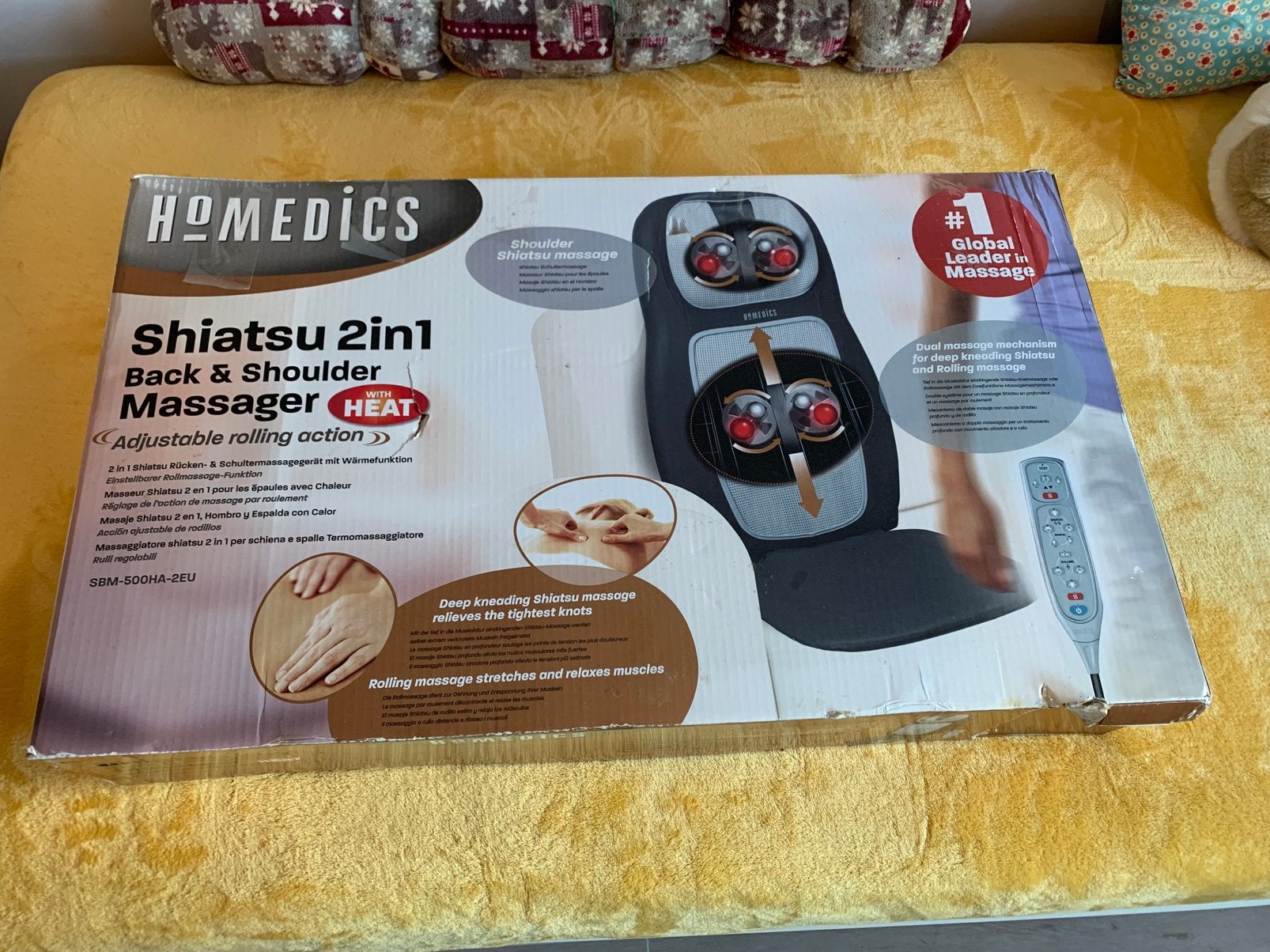 Systeme de massage Homedics, Enlèvement, Comme neuf