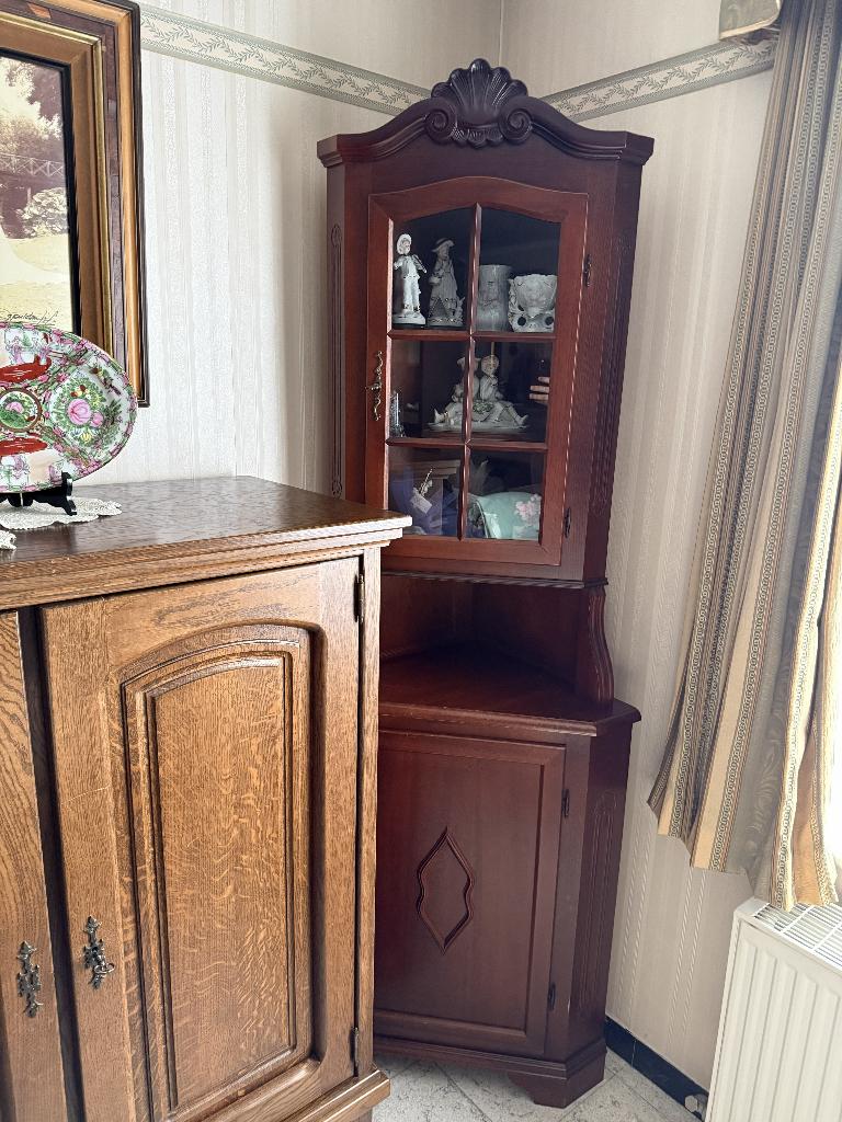 Hoekkast, Huis en Inrichting, Kasten | Vitrinekasten, Ophalen, 200 cm of meer, 50 tot 100 cm, 50 tot 75 cm