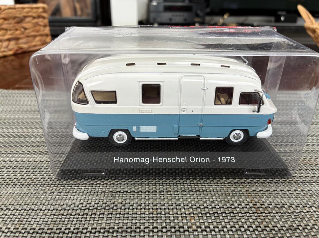camping car Hanomag-Henschel Orion 1/43 hachette, Ophalen, Nieuw
