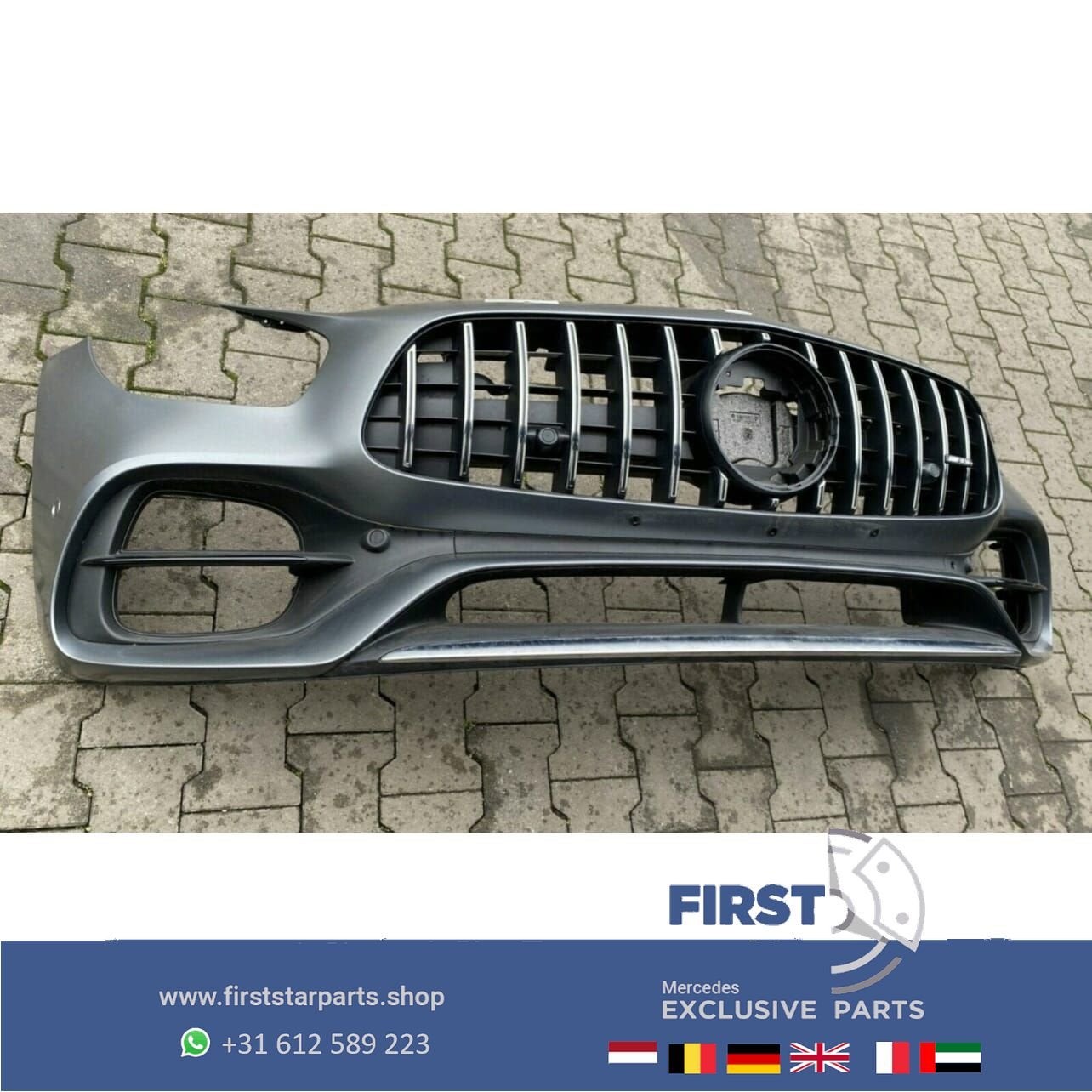 W190 GT - R AMG FACELIFT VOORBUMPER COMPLEET A1908858500 GTR, Utilisé, -, Avant, -