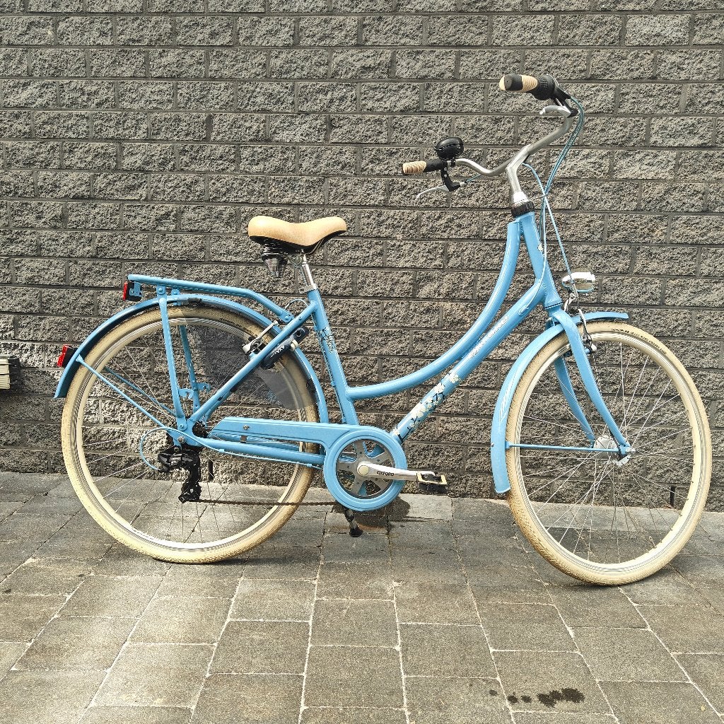 Oxford Fleur meisjesfiets, Fietsen en Brommers, 53 tot 56 cm, Velgrem, Versnellingen, Zo goed als nieuw