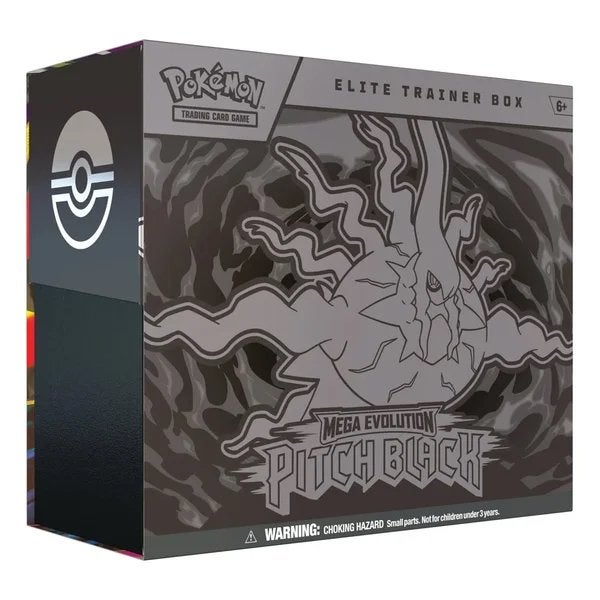 Pokémon TCG: Mega Evolution—Pitch Black Elite Trainer Box, Ophalen of Verzenden, Zo goed als nieuw