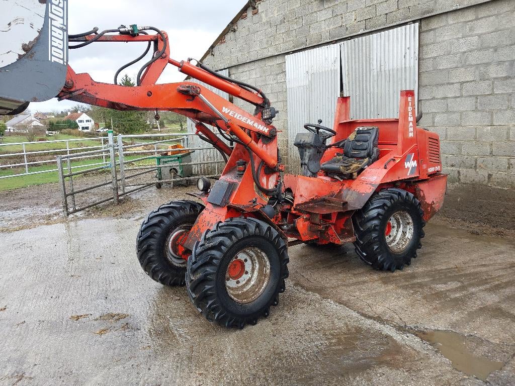 Weidemann 1080 DT, Articles professionnels, Agriculture | Tracteurs, 5000 à 7500, Autres marques, jusqu'à 80 ch, Utilisé, Enlèvement