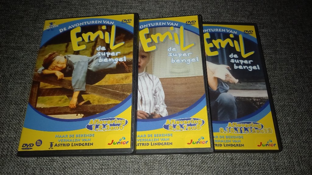 DVD ‘s Emil, Cd's en Dvd's, Ophalen of Verzenden, Gebruikt