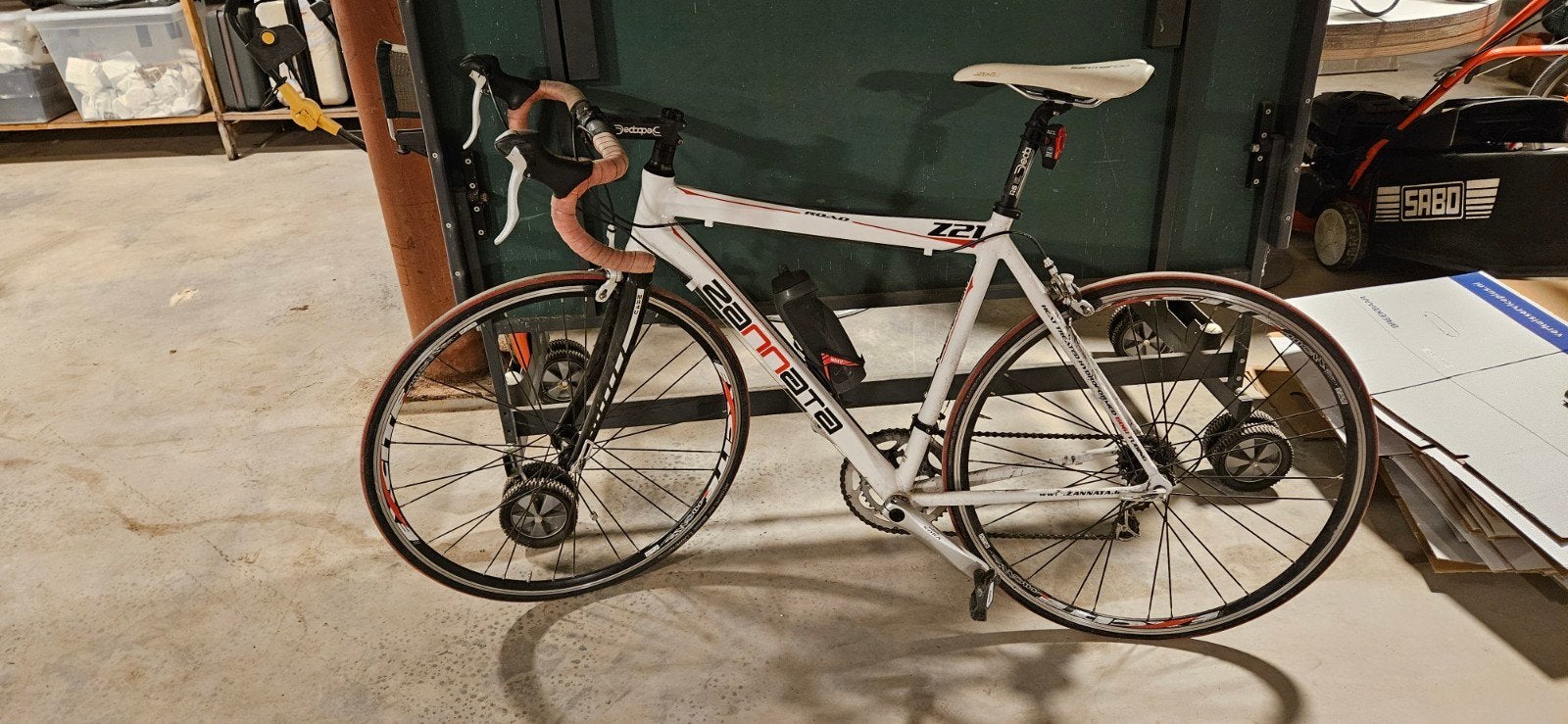 koersfiets, Ophalen