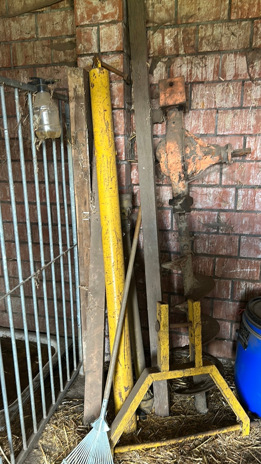 Grondboor voor tractor, Ophalen, Overige, Grondbewerking