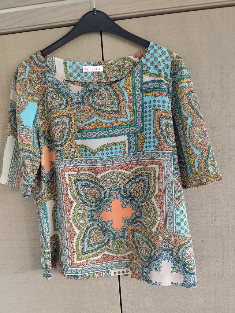 Topje Pauline B., maat 40, Kleding | Dames, Maat 38/40 (M), Meerkleurig, Pauline B., Ophalen of Verzenden