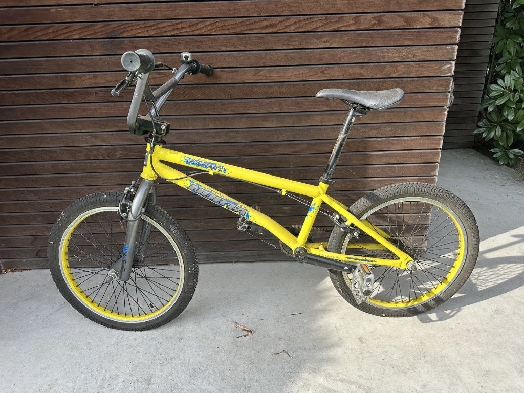 BMX fiets, Ophalen, Gebruikt