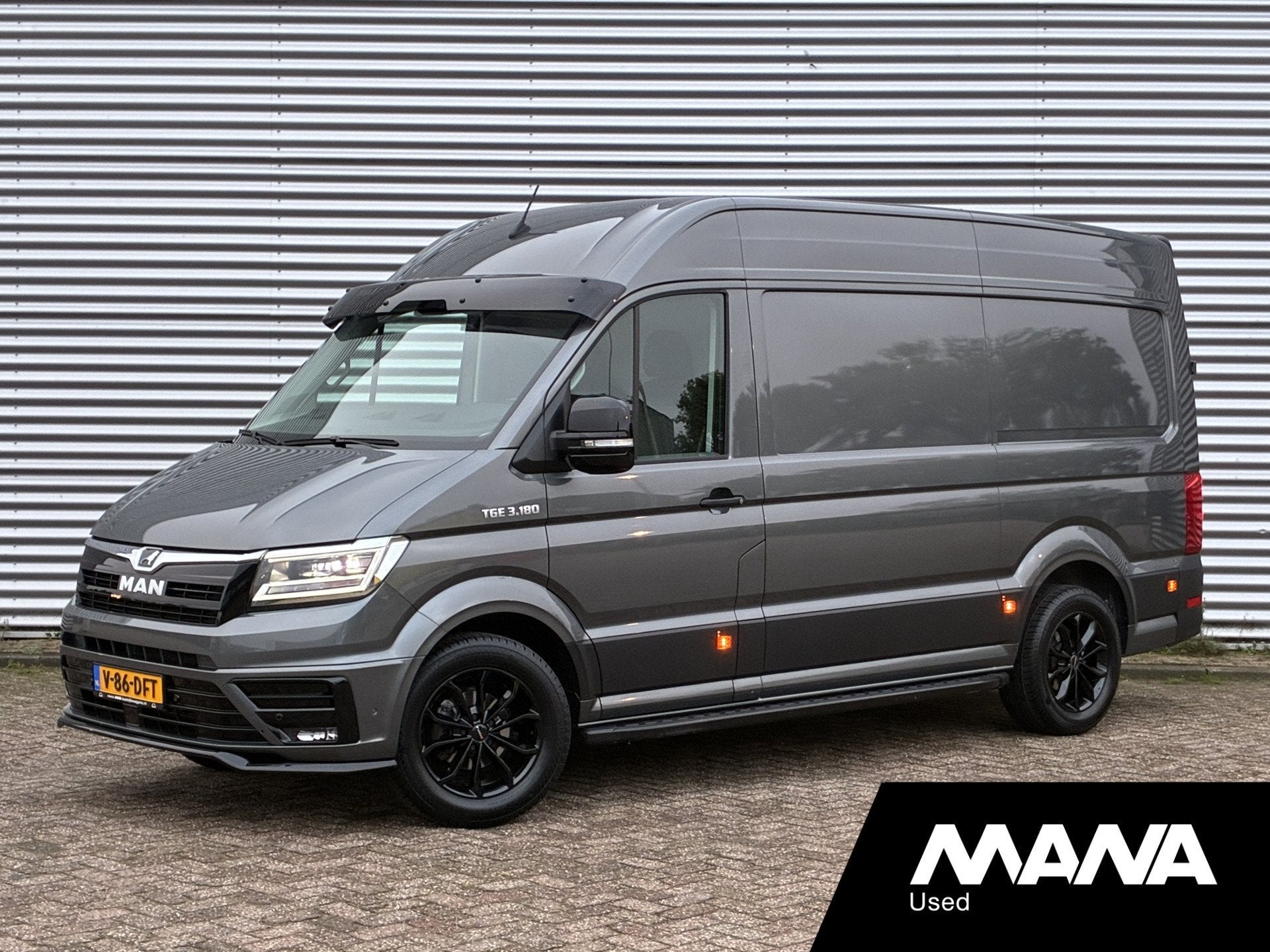 MAN TGE 35 3.180 L3H3 • Indium Grey • Black Styling Pack, 177 ch, Argent ou Gris, Achat, Euro 6