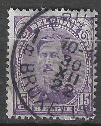Belgie 1915 - Yvert/OBP 139 - Koning Albert I (ST), Verzenden, Gestempeld, Gestempeld, Koninklijk huis