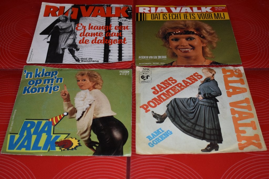 45t's : Ria Valk op haar Best, Cd's en Dvd's, Vinyl | Nederlandstalig, Zo goed als nieuw, Ophalen of Verzenden