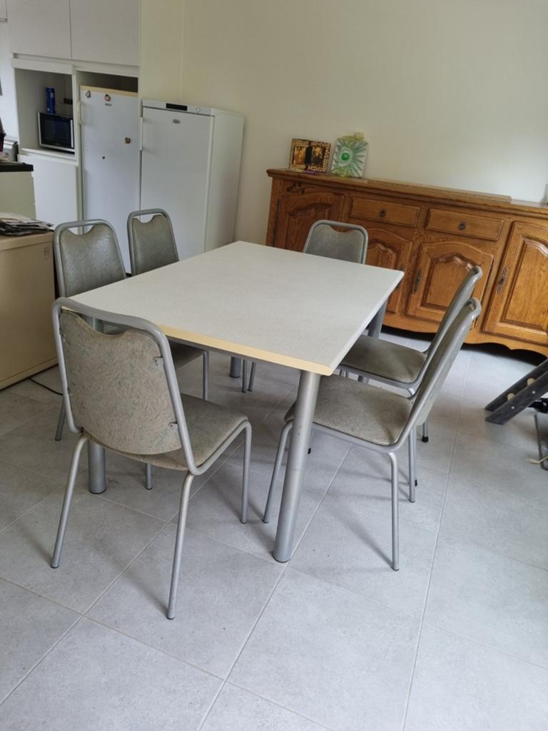 Eet tafel, Ophalen, Gebruikt, 100 tot 150 cm, 50 tot 100 cm