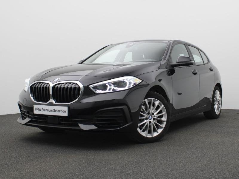 BMW 1-Serie AUTOMAAT - NAVI - LED, Autos, BMW, Achat, Entreprise, Noir, 5 portes