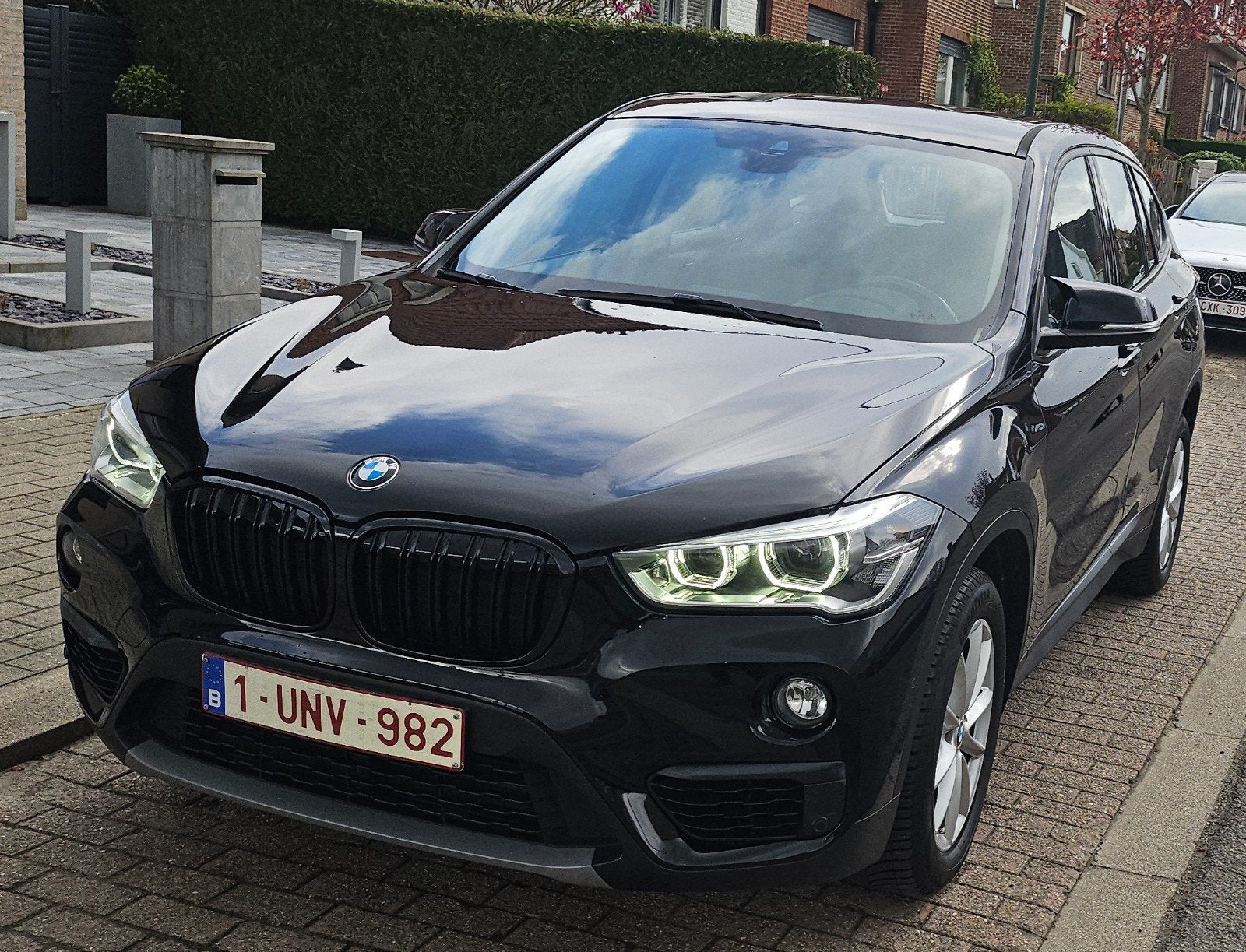 BMW X1 Benzine, Euro 6, Zwart, 5 deurs, Particulier