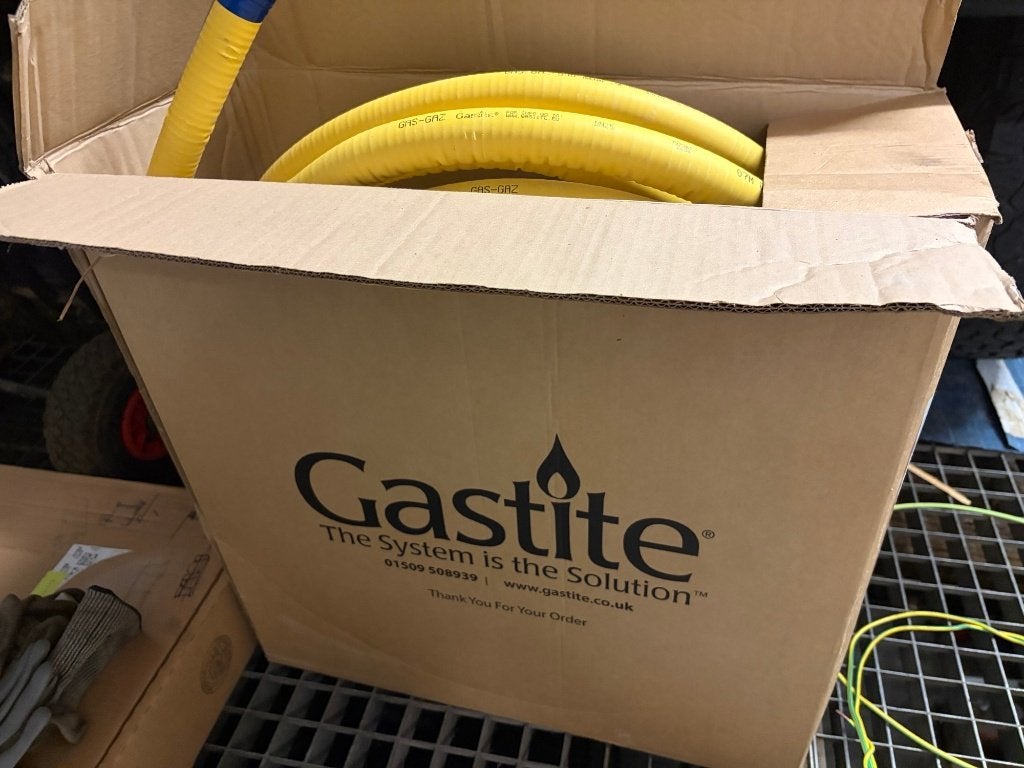 PLT darm DN25 8meter Gastitie, Neuf, Inox, 6 mètres ou plus, Autres types