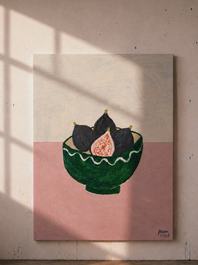 Schilderij, Acrylverf, Overig onderwerp, Ophalen of Verzenden, Gesigneerd