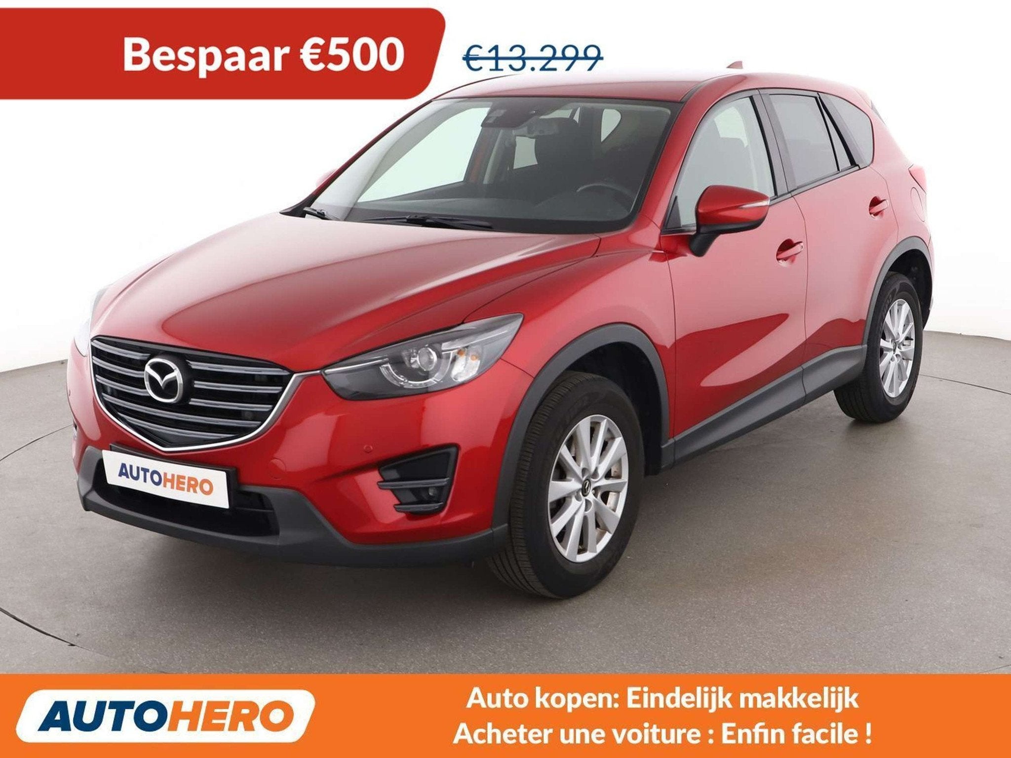 Mazda CX-5 2.0 Attraction 2WD (année de construction 2015), Autos, Mazda, Rouge, Achat, 139 g/km, Boîte manuelle
