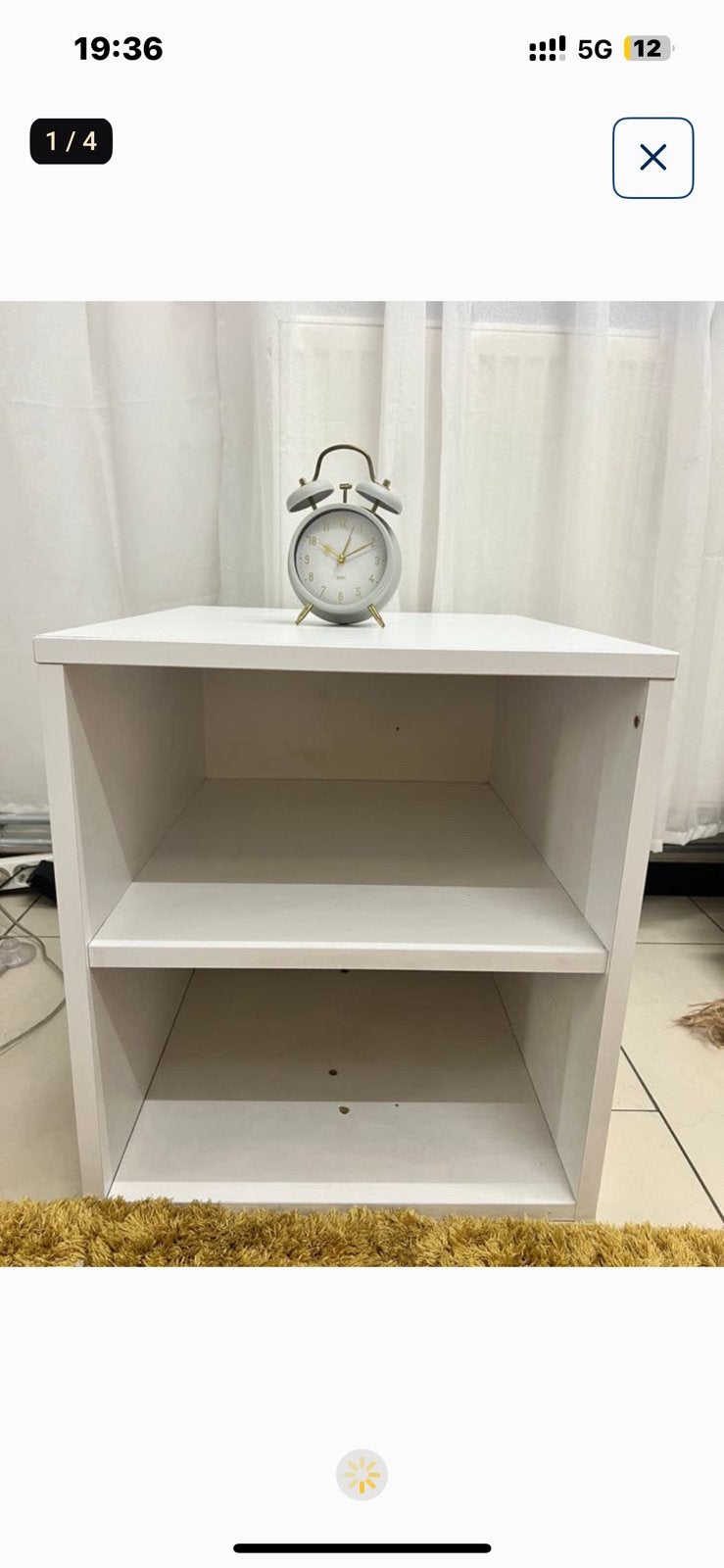 Table de chevet, Moins de 55 cm, Moins de 45 cm, Enlèvement, Utilisé