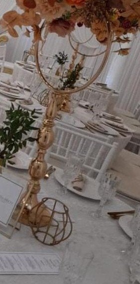 onderstellen centrepiece middenstuk feest €15, Huis en Inrichting, Woonaccessoires | Droogbloemen, Ophalen, Gebruikt