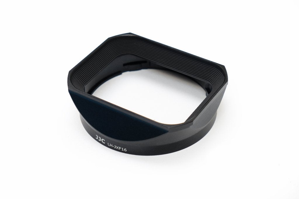 XF16 JJC Square Metal Lens Hood for Fujifilm 16mm f/1.4, Enlèvement ou Envoi, Comme neuf