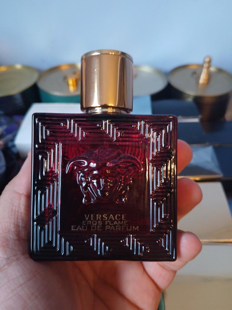 versace Eros Flame EDP, Bijoux, Sacs & Beauté, Enlèvement ou Envoi, Utilisé