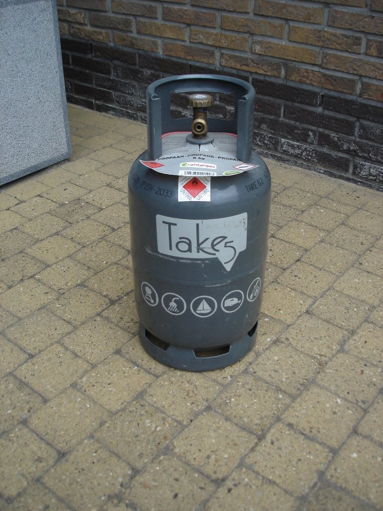 Gasfles, Enlèvement, Comme neuf